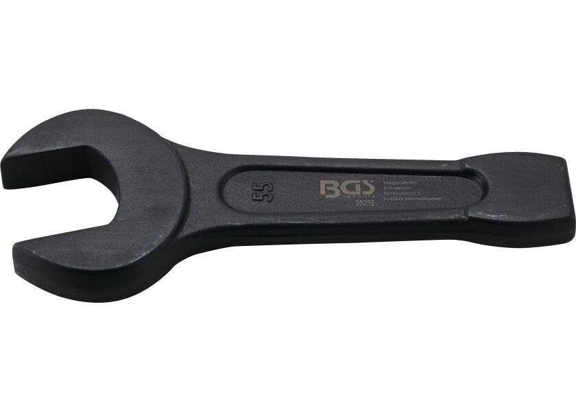 Rázový plochý klíč BGS 55 mm z chrom-vanadové oceli – B35255