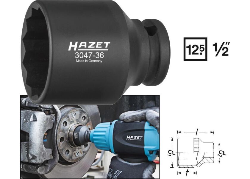 Kovaný vnitřní nástrčný klíč 1/2