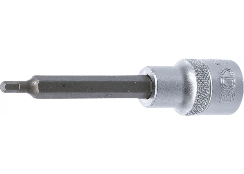 Hlavice s bitem HEX 4 mm 1/2