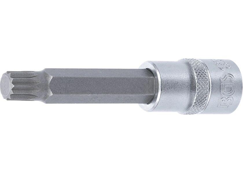 Hlavice s bitem XZN 1/2, M12, prodloužená - B4363