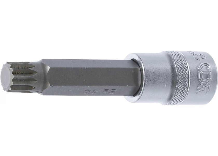 Hlavice s bitem XZN 1/2, M14, prodloužená - B4364