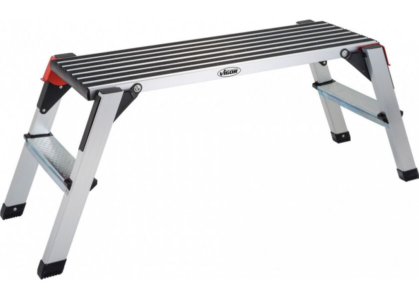 Bezpečnostní plošina z hliníku, 950x 300x 490 mm, Vigor - V4638