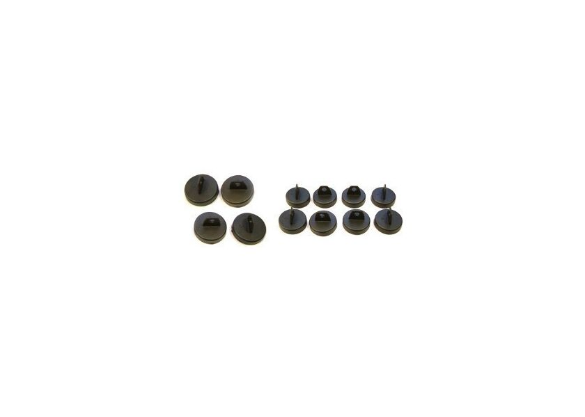 Kryty zámků při lakování dveří - sada 4x 3 průměry - G9357455
