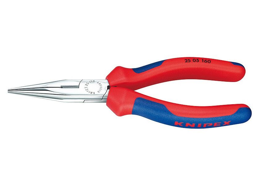 Půlkulaté kleště s břity chromované 140 mm  - 2505140