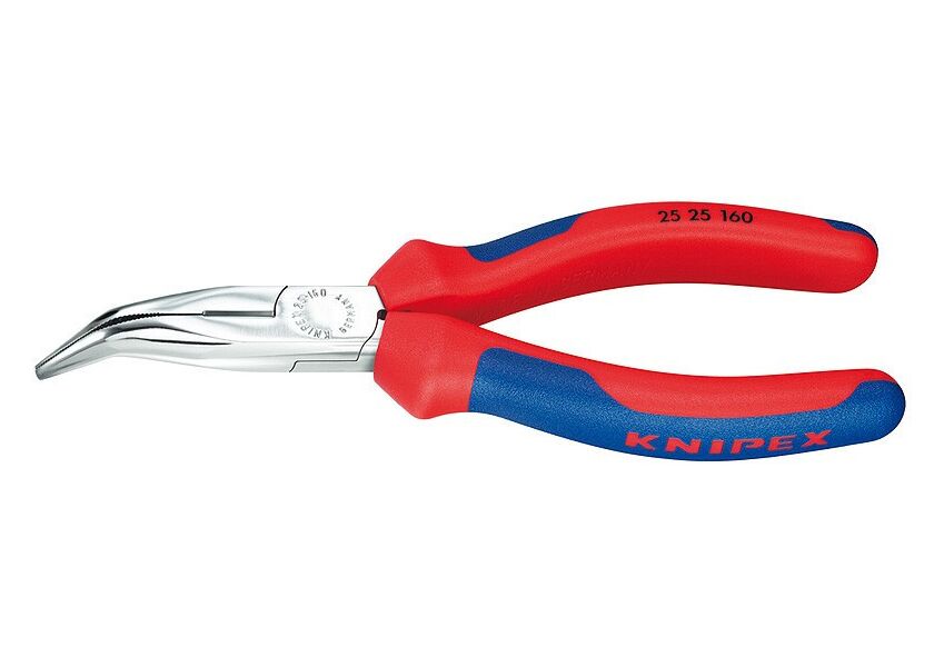 Půlkulaté kleště s břity chromované 160 mm - 2525160