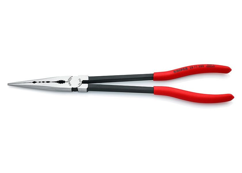 Montážní rovné půlkulaté kleště 280 mm Knipex extra dlouhé - 2871280