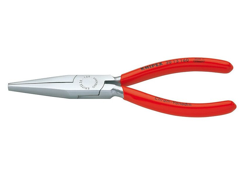 Rovné ploché kleště 140 mm Knipex typu Langbeck chromované - 3013140