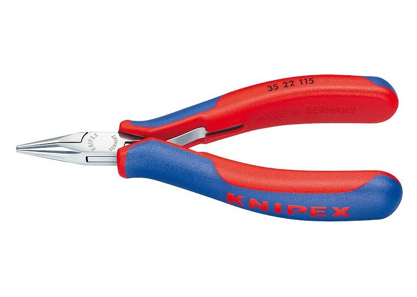Rovné půlkulaté kleště 115 mm Knipex pro elektroniku - 3522115