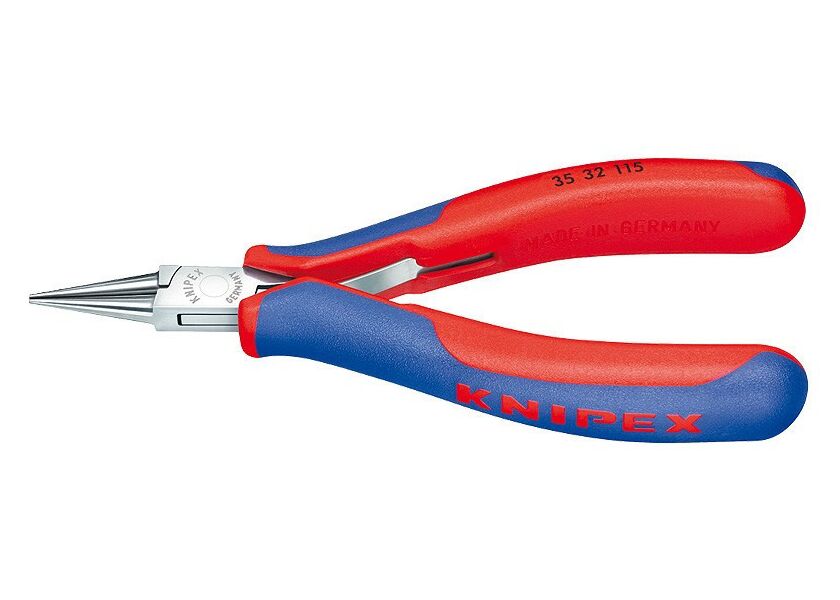 Rovné kulaté kleště 115 mm Knipex pro elektroniku - 3532115
