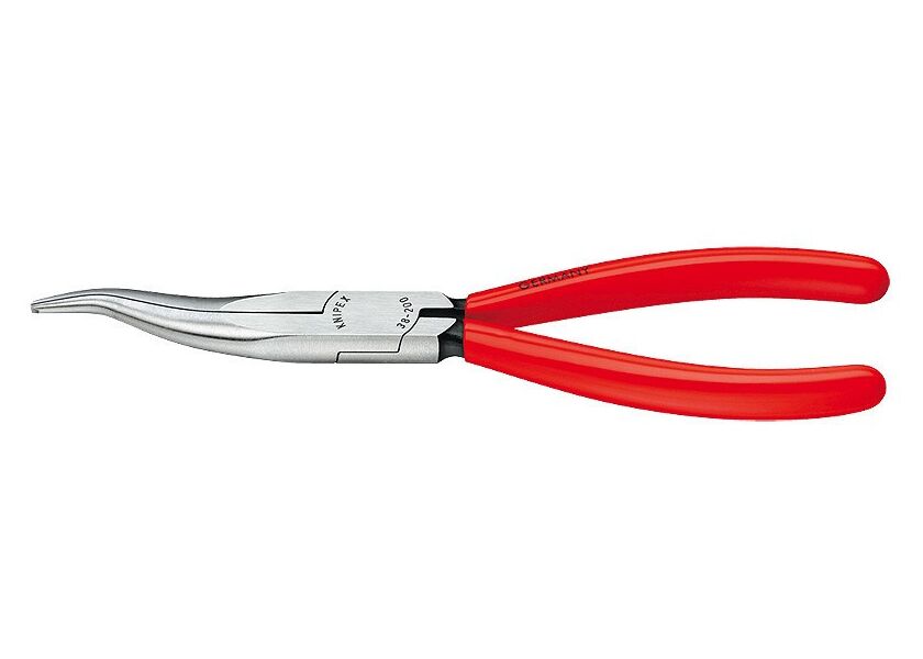 Zahnuté půlkulaté kleště 200 mm Knipex pro mechaniky - 3831200
