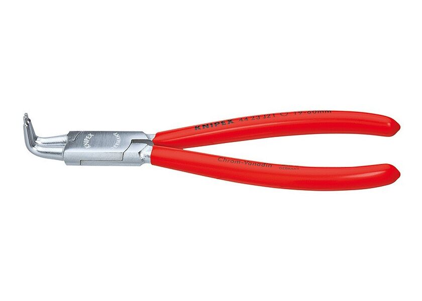 Vnitřní zahnuté kleště na pojistné kroužky chromované 170 mm  - 4423J21 Knipex