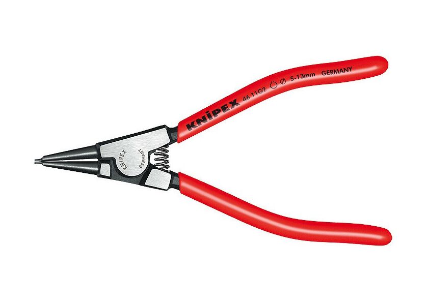 Vnější přímé kleště na pojistné kroužky 140 mm  - 4611G3 Knipex