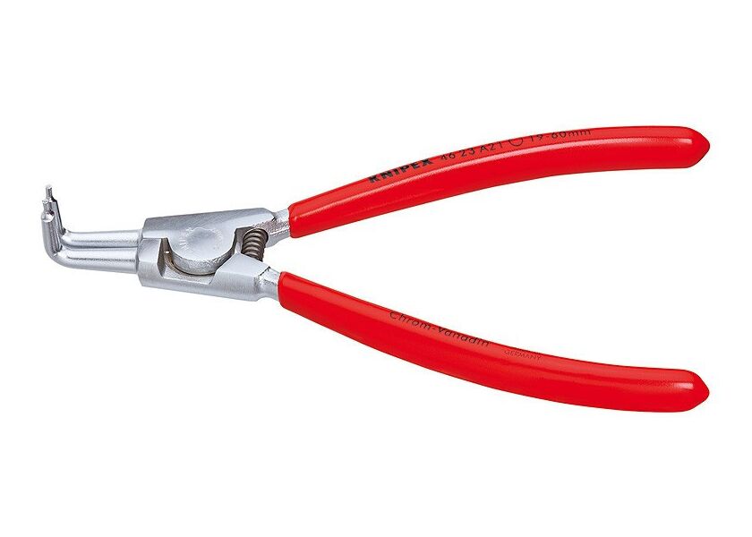 Vnější zahnuté kleště na pojistné kroužky chromované 170 mm  - 4623A21 Knipex