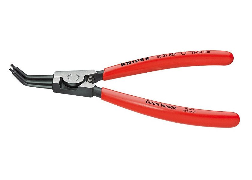 Vnější zahnuté Kleště na pojistné kroužky 310 mm  - 4631A42 Knipex