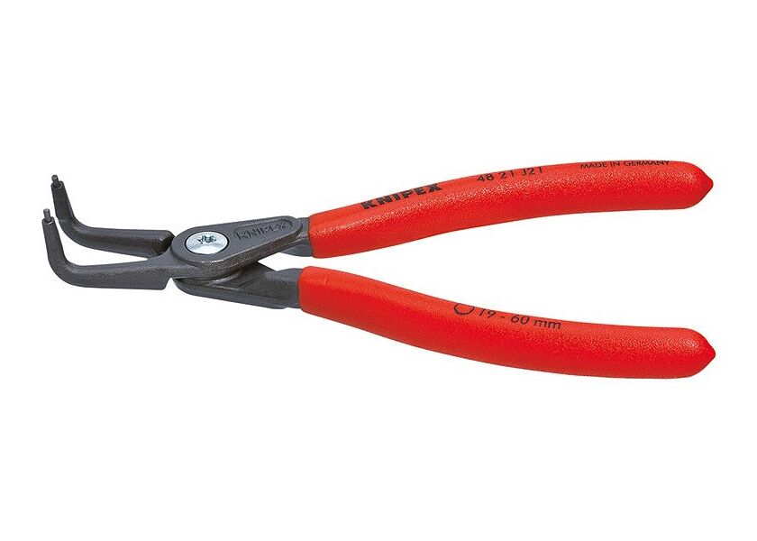 Vnitřní zahnuté kleště na pojistné kroužky 165 mm  - 4821J21 Knipex