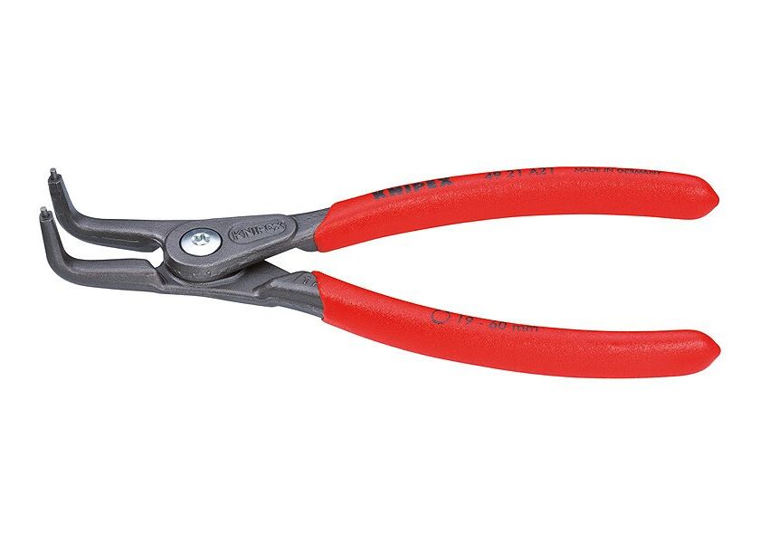 Vnější zahnuté kleště na pojistné kroužky 210 mm  - 4921A31 Knipex