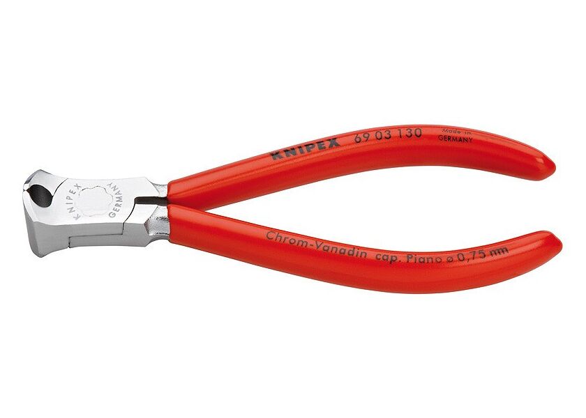 Čelní štípací kleště pro mechaniky chromované potaženo plastem 130 mm - 6903130