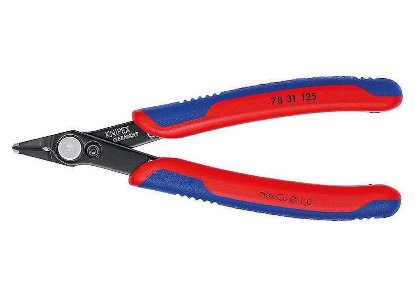 Boční štípací kleště Electronic Super Knips ® brunýrované 125 mm  - 7831125