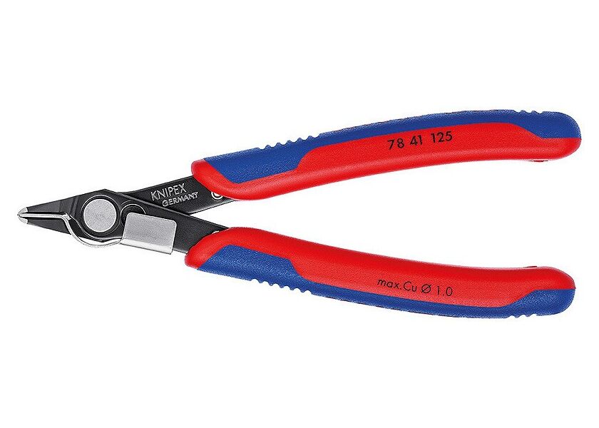 Boční štípací kleště Electronic Super Knips ® brunýrované 125 mm  - 7841125