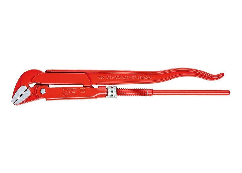 Rohový hasák 45° stříkáno červenou práškovou barvou 320 mm  - 8320010