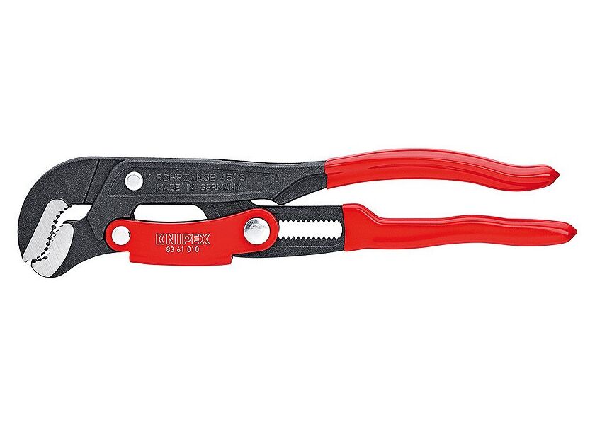 Hasák s čelistmi ve tvaru S stříkáno šedou práškovou barvou 330 mm  - 8361010