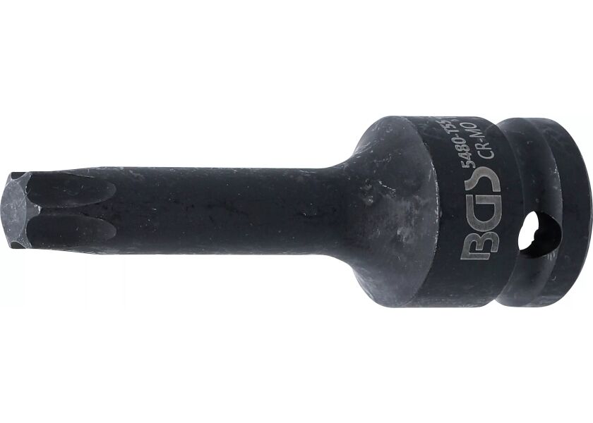 Rázový nástrčný klíč TORX 1/2, T55, prodloužený - B5480-T55