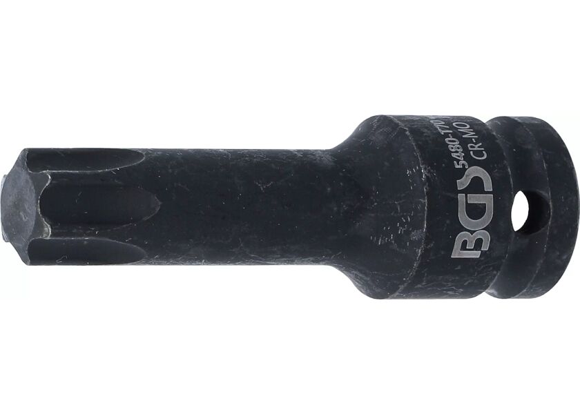 Rázový nástrčný klíč TORX 1/2, T70, prodloužený - B5480-T70