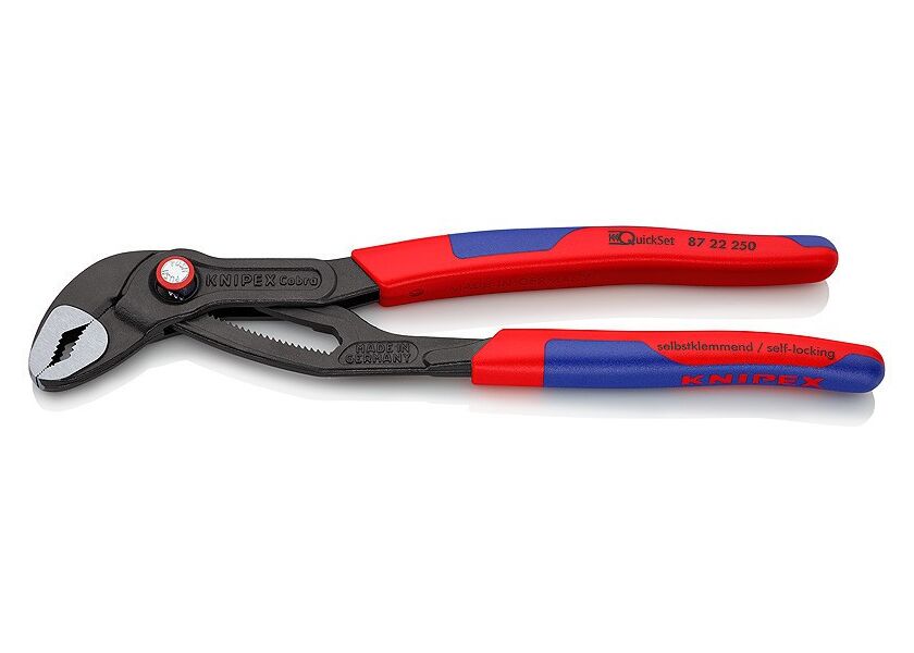 SIKA kleště KNIPEX Cobra ® QuickSet 250 mm  - 8722250