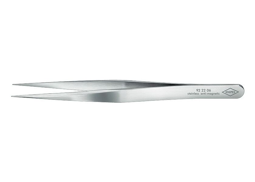 Precizní pinzeta zašpičatělý tvar 120 mm  - 922206