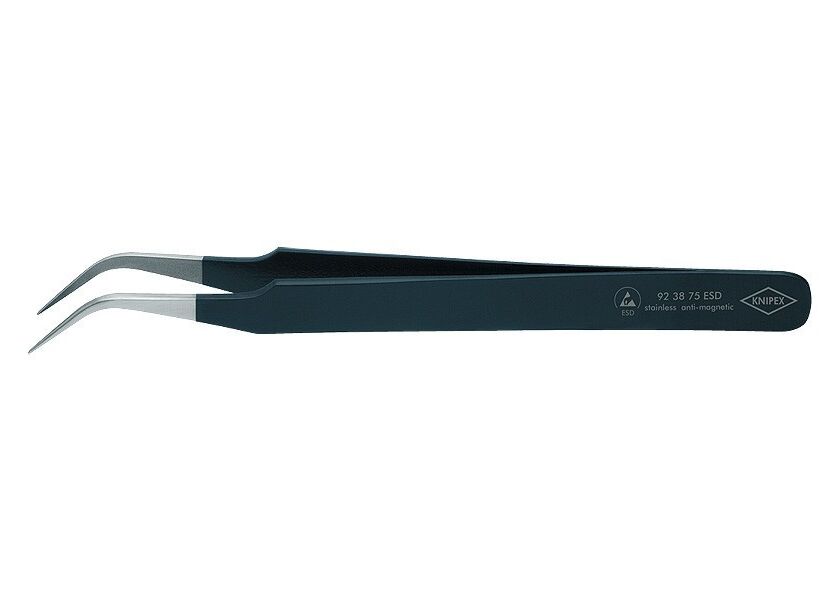 Precizní pinzeta v provedení ESD 120 mm  - 923875ESD