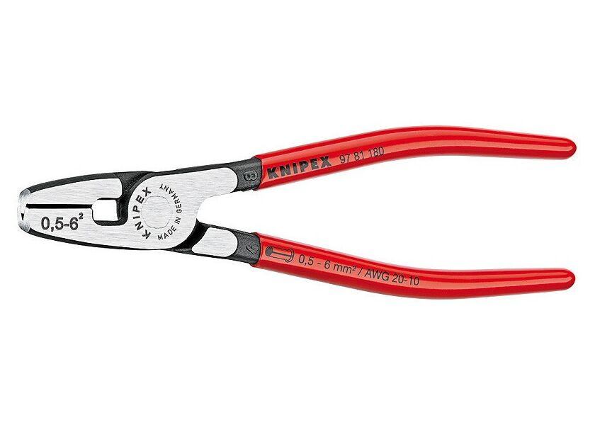 Krimpovací kleště na koncové dutinky 180 mm  - 9781180