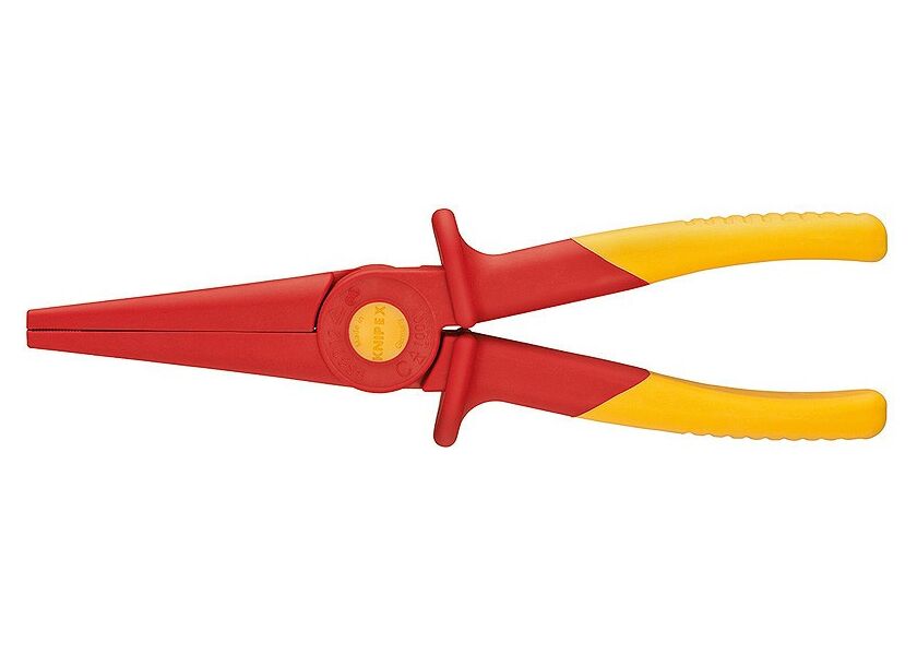 Izolační plastové rovné půlkulaté kleště 220 mm - 986202