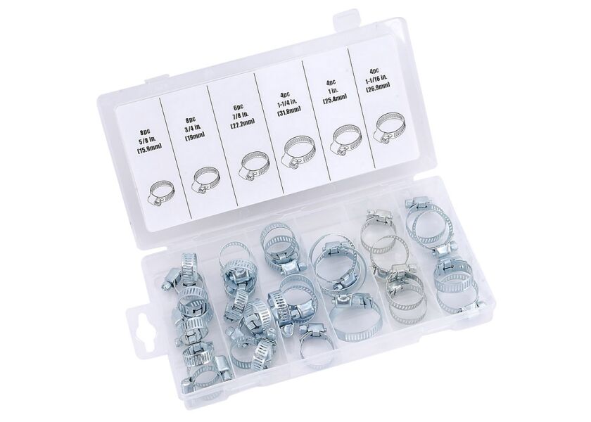 Sada hadicových spon, 34 ks - TC565421