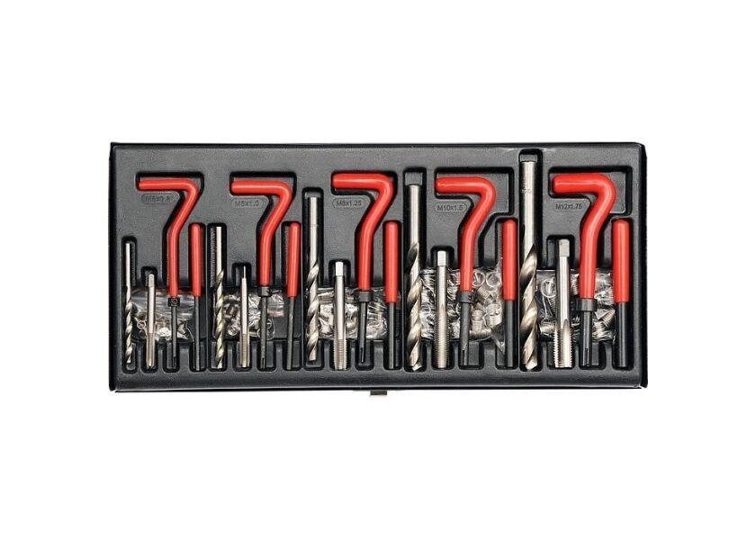 Sada na opravu závitů M5 - M12 - YT-1763