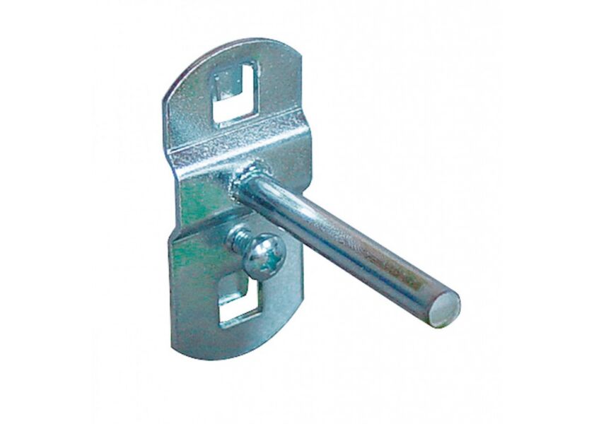 Rovný hák do děrované desky, 50 mm - GU40740