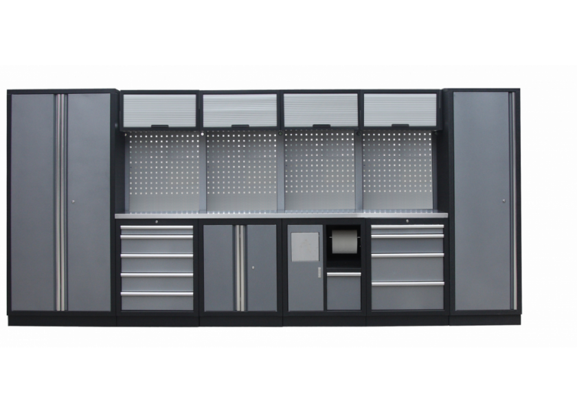 Kvalitní PROFI dílenský nábytek 4235 x 495 x 2000 mm - TGS1301AL