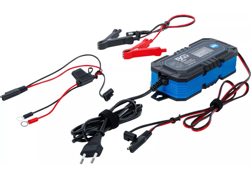 Digitální nabíječka autobaterií, 6/12 V, 4 A, BGS - B63506