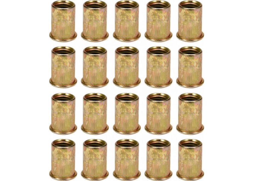 Ocelové nýtovací matice M3, 20ks - YT-36470