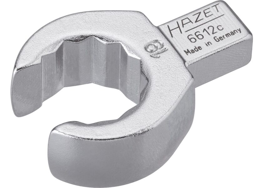 Otevřený nástrčný očkový klíč, 19 mm, 9 x 12 mm, 6612C-19 - HA028801