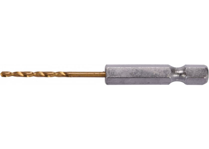 Vrták na kov 2mm TITAN HEX 1/4
