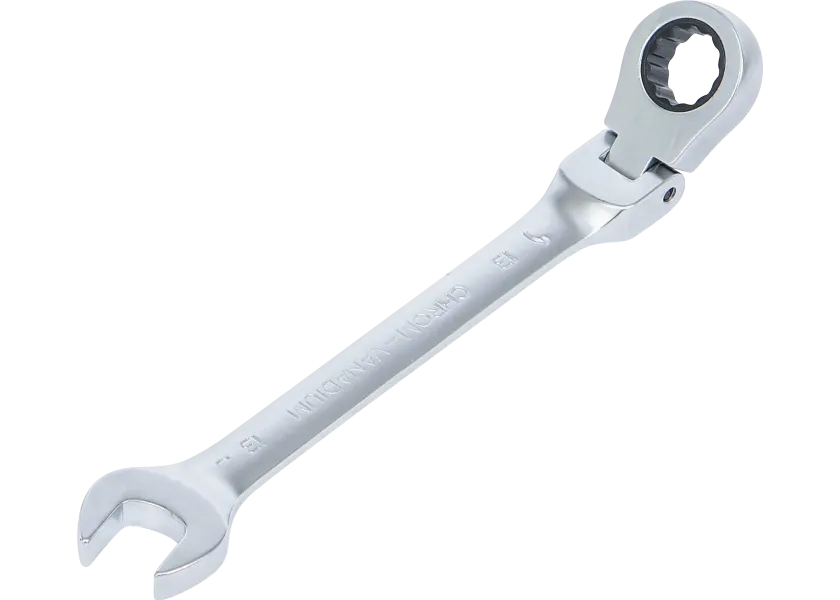Ráčnový očkoplochý klíč 13 mm s kloubem, BGS - B6713
