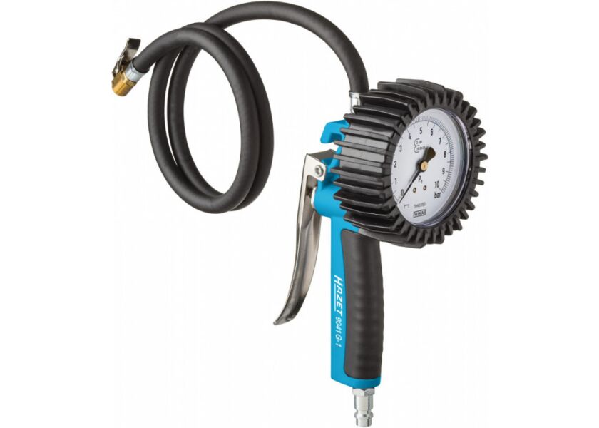 Cejchovaný hustič pneu s manometrem 9041G-1 HAZET - HA212385