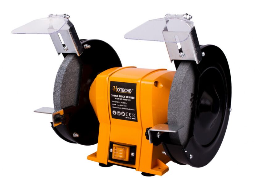 Stolní dvoukotoučová bruska 200 mm, 350 W - HTP805435