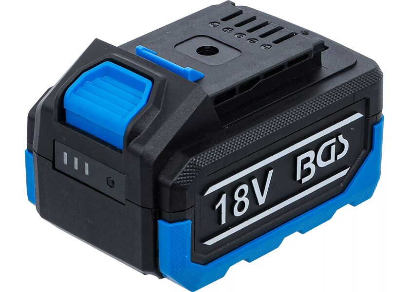 Akumulátor BGS 18V Li-Ion 5,0 Ah s kompaktním designem a indikací nabití - B7384