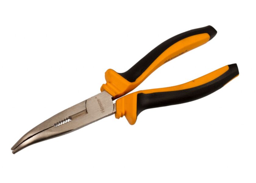 Zahnuté půlkulaté kleště 200 mm - HT100112