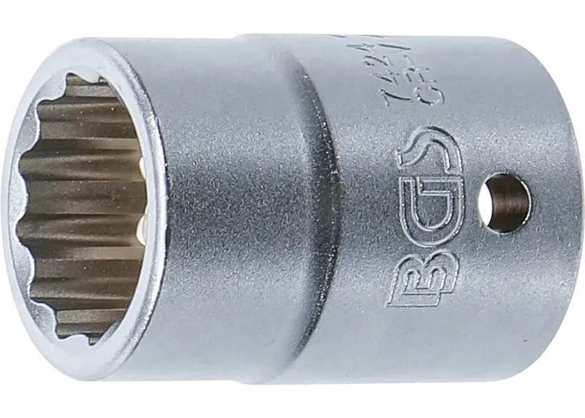 Nástrčná hlavice dvanáctihranná 3/4, 24 mm, BGS - B7424