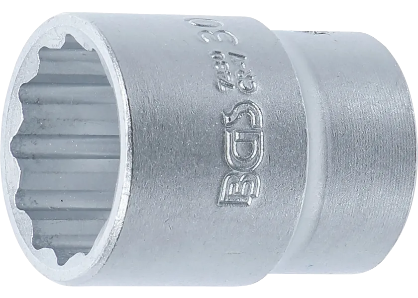 Nástrčná hlavice dvanáctihranná 3/4, 30 mm, BGS - B7430