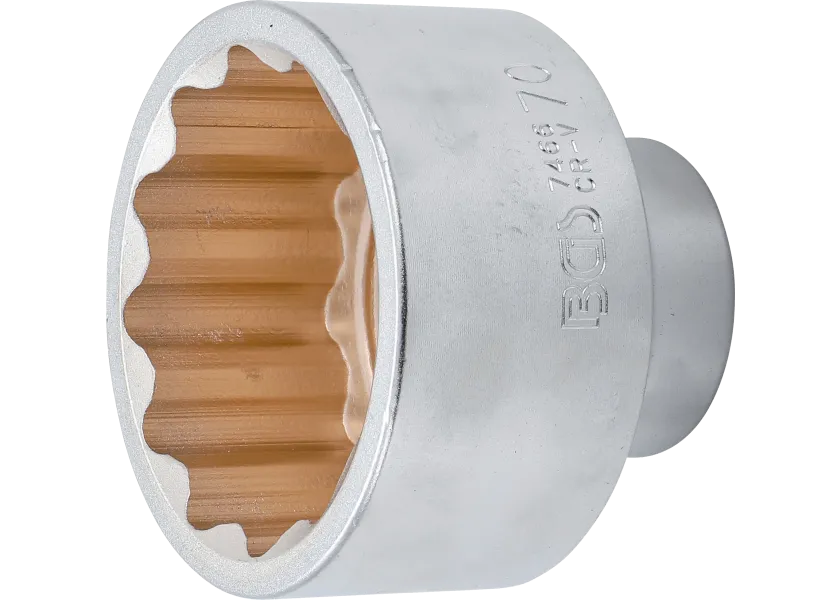 Nástrčná hlavice dvanáctihranná 3/4, 70 mm, BGS - B7466