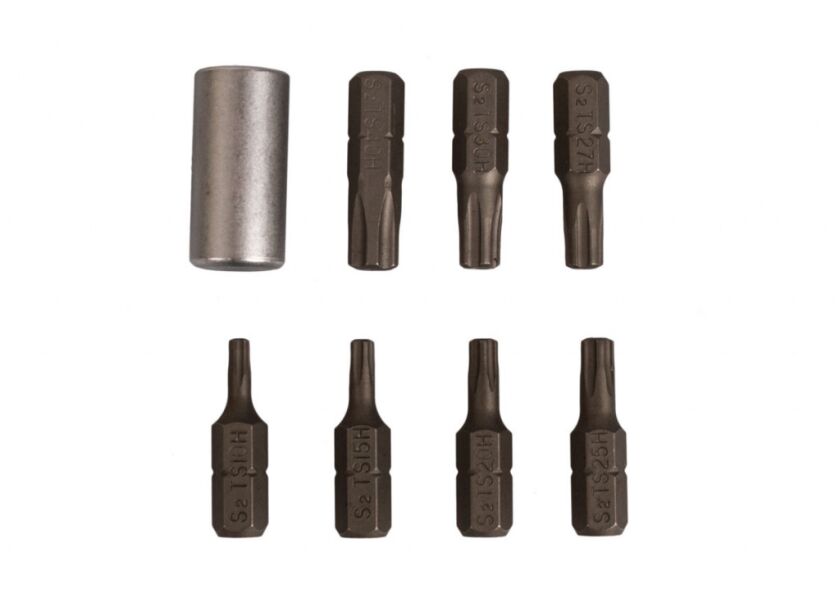 Pětihranný torx s dírou v sadě, 8 kusů - AH0117