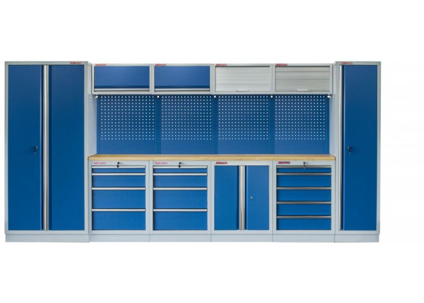 Kvalitní PROFI BLUE dílenský nábytek 4235 x 495 x 2000 mm - MTGS1300A4